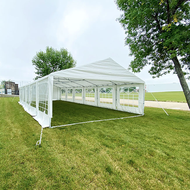 Rectangular Tent with walls and windows in Winnipeg