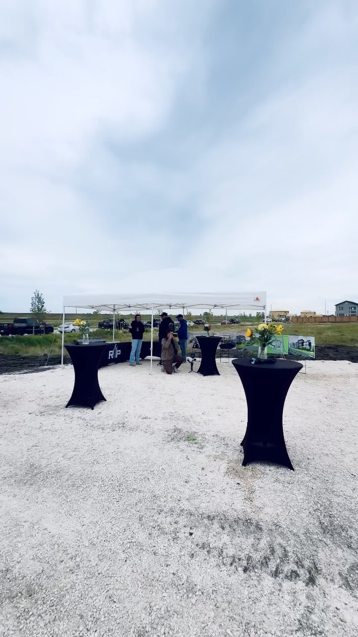 🚧🌧️ Ground officially broken at 920 North in Highland Point!

Congratulations to @rockportinvestmentgroup on this exciting milestone. We were happy to help keep the event running smoothly, a little rain wasn’t going to stop the work! 💪

#winnipeg #winnipegtentrental #tentrental #events