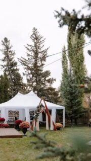 Still one of our favourites! ❤️

We’re still swooning over this beautiful backyard wedding shared by @tinibudz . The perfect example of how a tent can transform an outdoor space into an unforgettable celebration.

A gorgeous setting, thoughtful details, and so much love under one tent. ✨

📸 Photography by @bennettmurphymills.photo 
⛪ Arch and benches by @soapy_waters_arts_and_crafts 

#winnipegtentrental #winnipeg #events #wedding #localbusiness